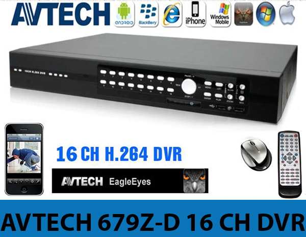 AVTECH 679Z-D 16 CH DVR