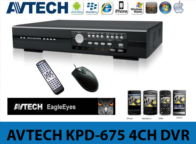 AVTECH KPD-675 4CH DVR