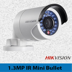 Hikvision 1,3MP IR Mini Bullet Camera