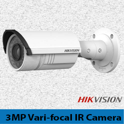 Hikvision 3MP Vari-focal IR Bullet Camera