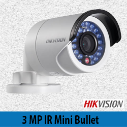 Hikvision 3MP IR Mini Bullet Camera